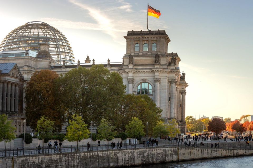 Reichstagsgebäude in Berlin