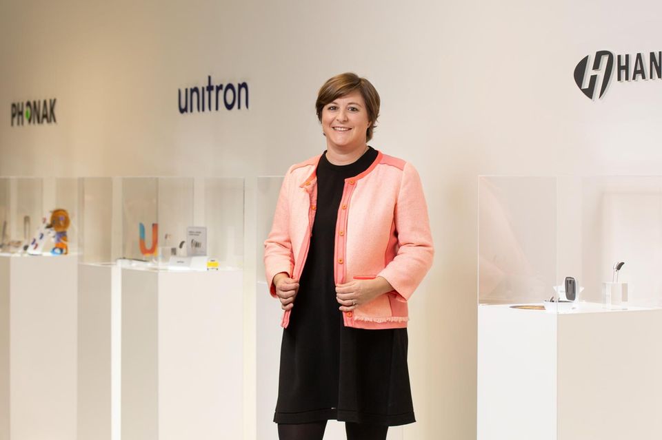 Cristina Cantarell, Geschäftsführerin von Sonova Deutschland