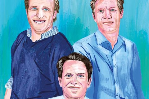 Marc, Oliver und Alexander Samwer (v. l.)