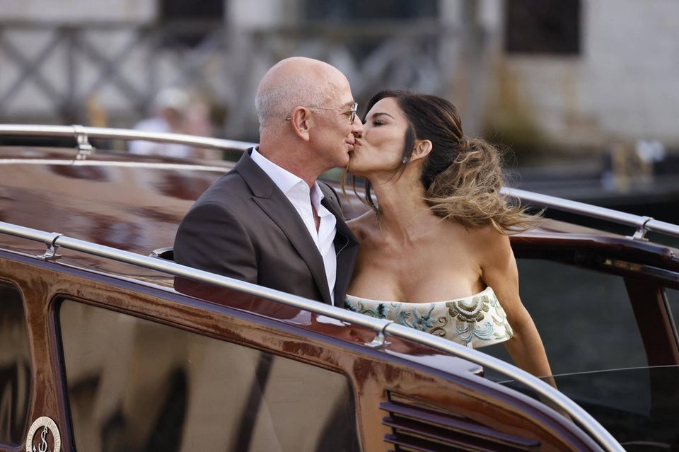 Jeff Bezos und Lauren Sanchez