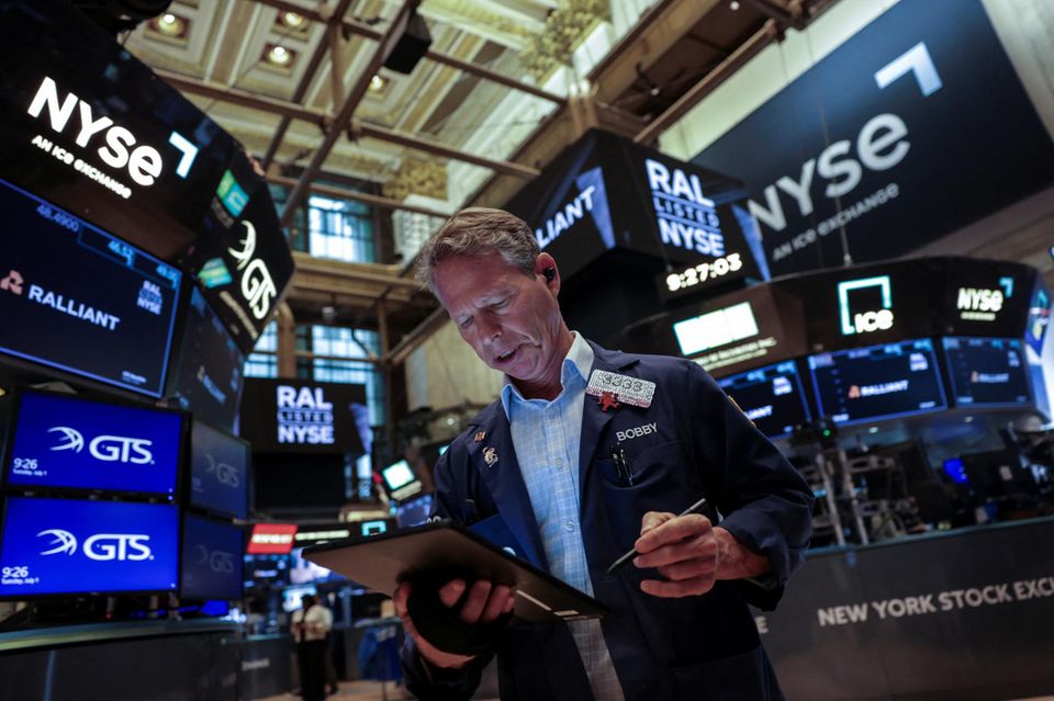 Händler an der New Yorker Börse
