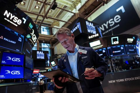 Händler an der New Yorker Börse