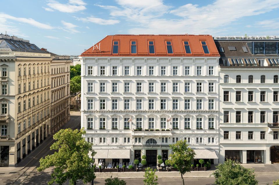 In einem aufwändig restaurierten Stadthaus von 1860 verbindet „The Amauris Vienna“ nun historischen Charme mit modernem Komfort