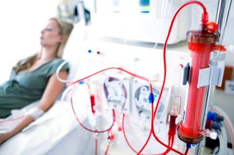 Dialysepatientin