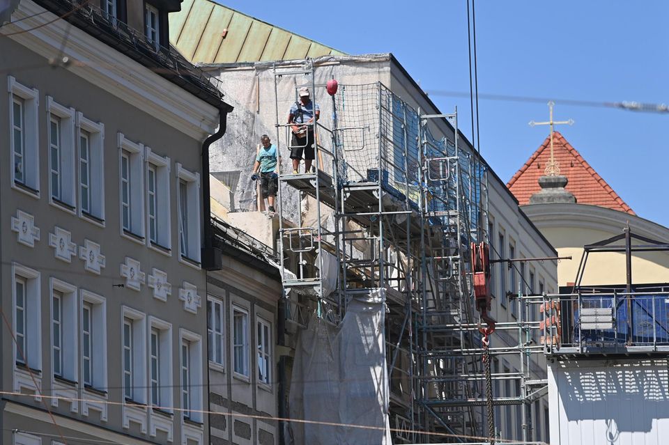 Baustelle in München