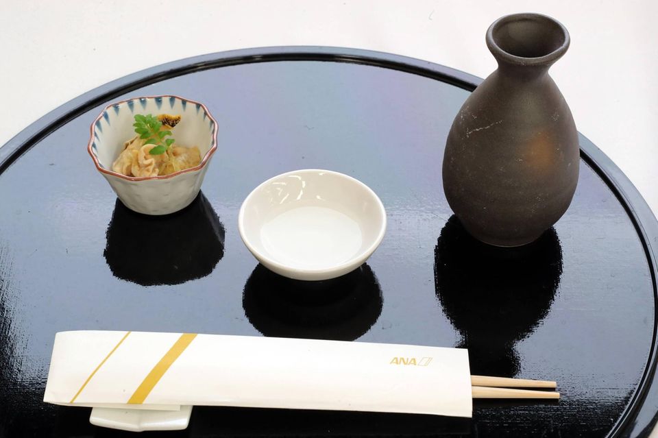All Nippon Airways First Class Essen