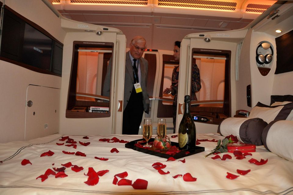 Singapore Airlines First Class Kabine