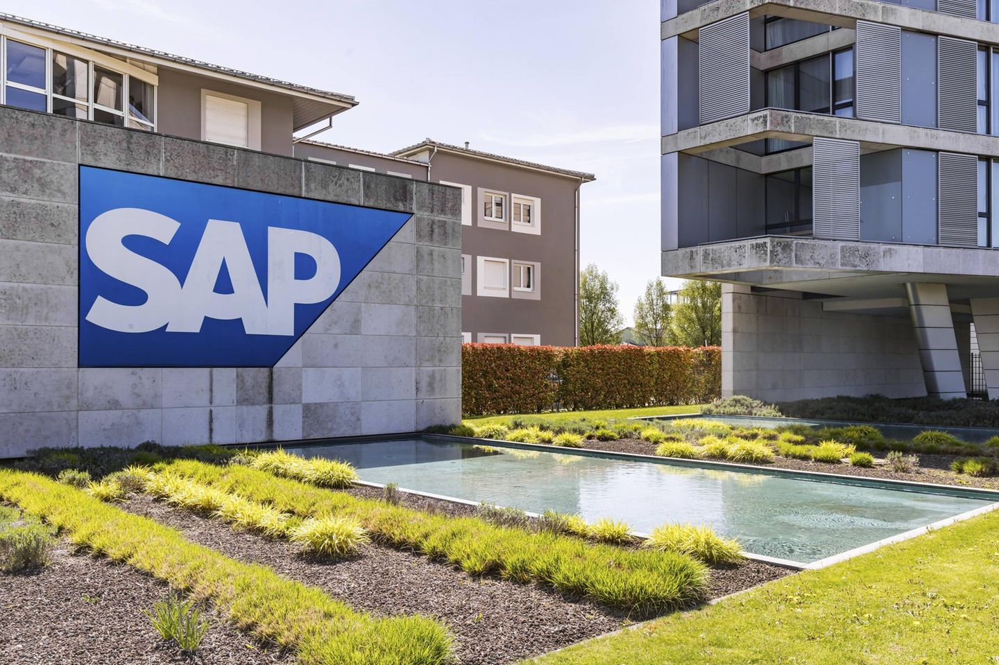 Der SAP-Hauptsitz in Walldorf
