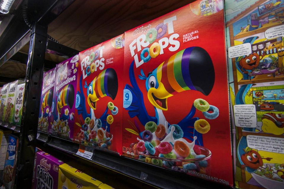 WK Kellogg ist für Marken wie Fruit Loop bekannt. Bald könnten sie zur Nutella-Mutter Ferrero gehören.