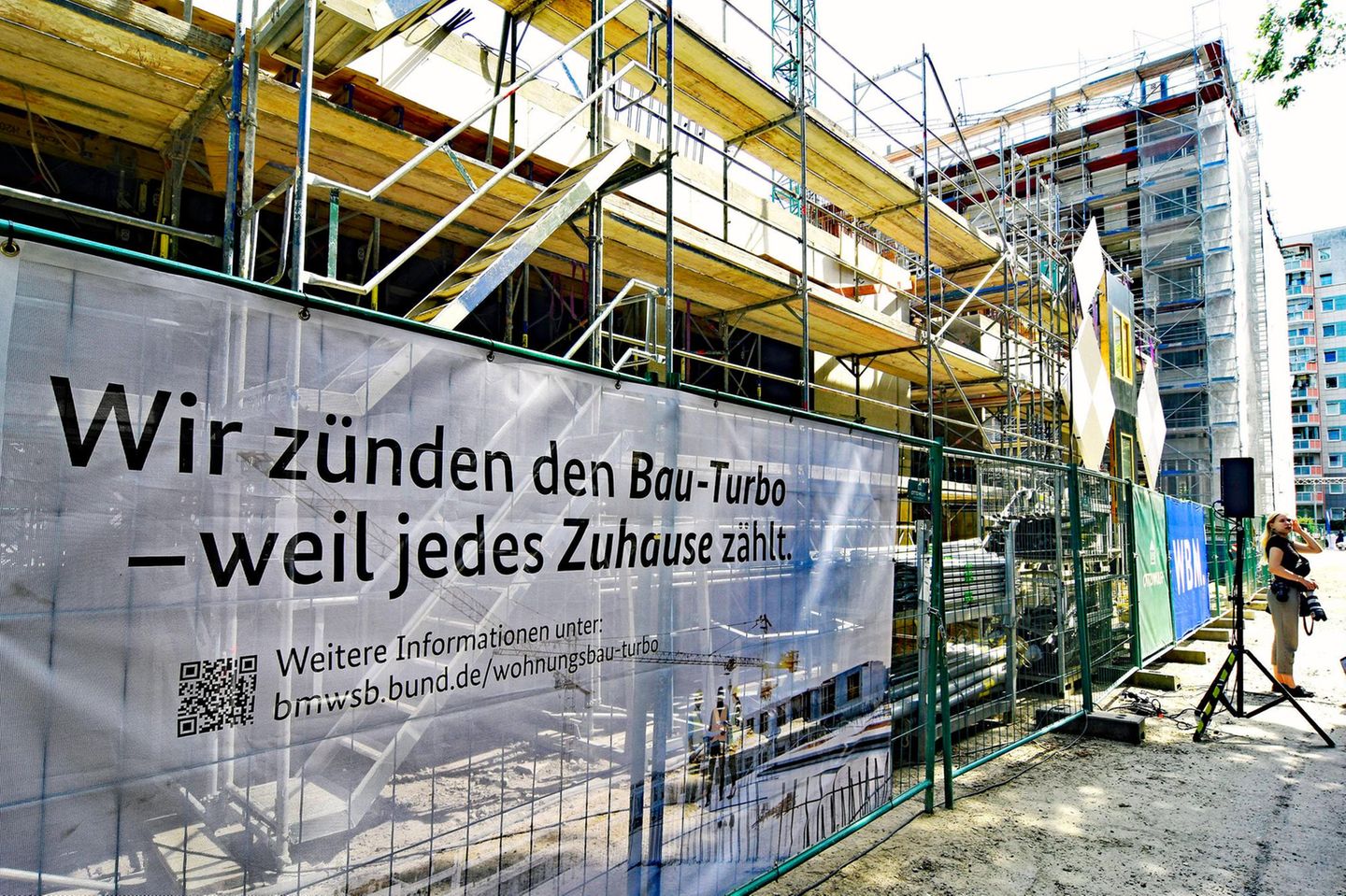 Mit dem Bau-Turbo soll endlich der Wohnungsbau in Gang gebracht werden 