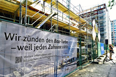Mit dem Bau-Turbo soll endlich der Wohnungsbau in Gang gebracht werden 