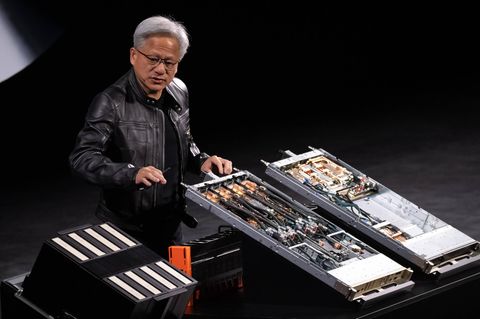 Nvidia-Chef Jensen Huang hat nach dem jüngsten Allzeithoch seiner Aktie allen Grund zur Freude.