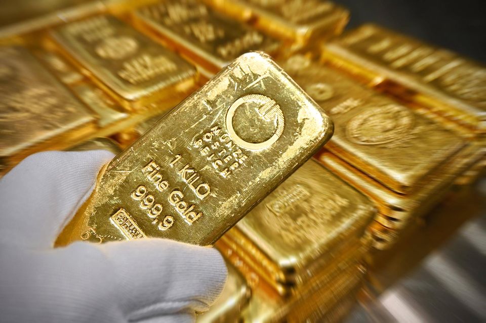 Mehrere tausend Goldbarren wie diesen lagert die Bundesrepublik in New York und London