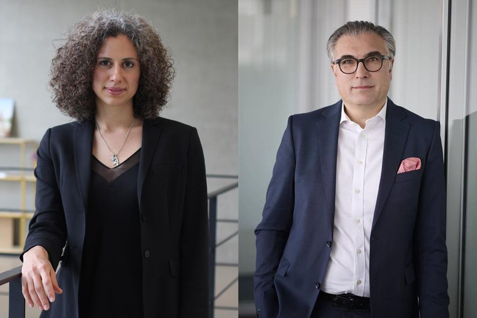 Anna Hörmann (links) leitet die Hörmann Warnsysteme, Johann Schmid-Davis ist Finanzchef der Hörmann-Gruppe