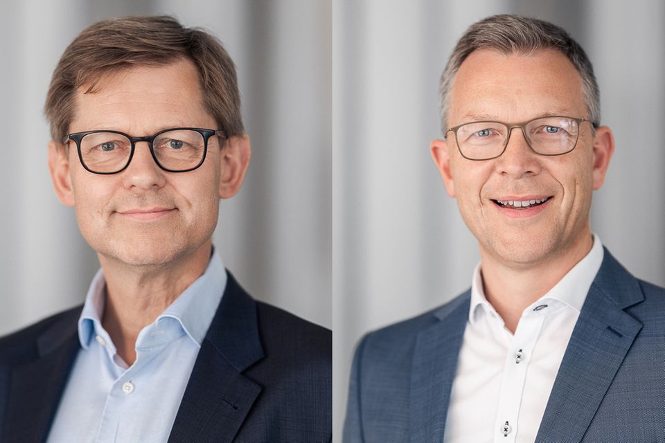 Steffen Philipp (links) ist Geschäftsführender Gesellschafter des Automatisierungsspezialisten Hima, Jörg de la Motte CEO