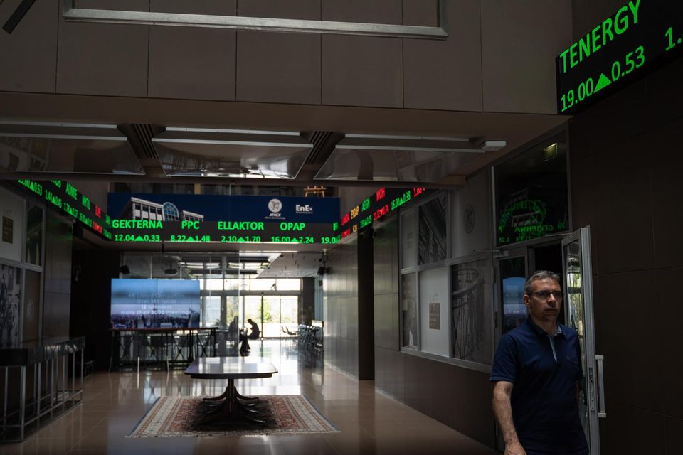 Börse in Athen