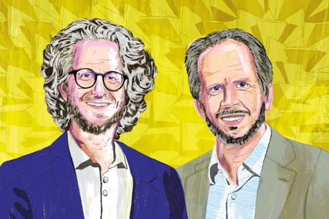 Daniel Sennheiser (l.) trat 2008 ins Familienunternehmen ein, sein Bruder Andreas 2010