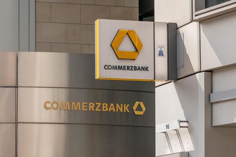 Commerzbank-Filiale in Frankfurt