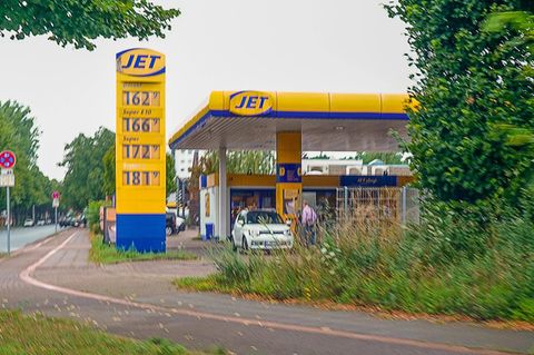 Jet-Tankstelle in Hannover