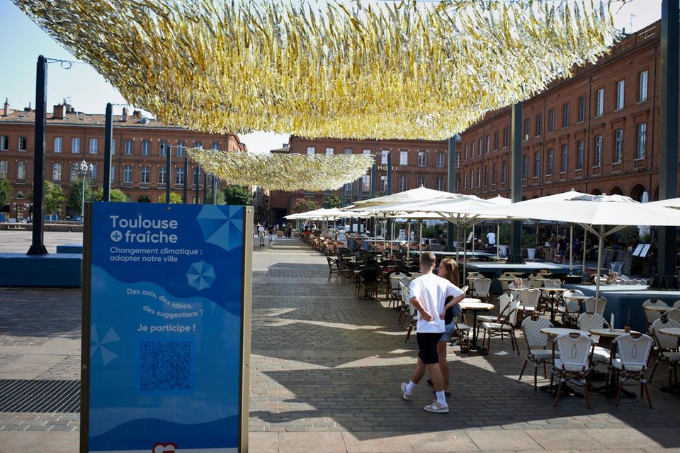Hitze in Toulouse