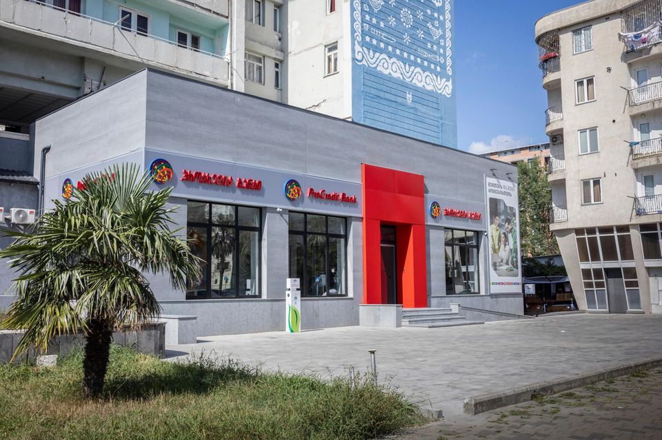 ProCredit's branch in Kuatisi, Georgia