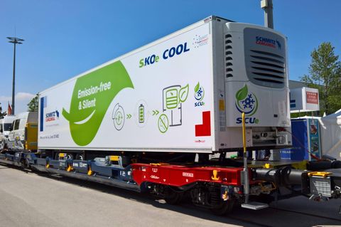 Kühlauflieger von Schmitz Cargobull