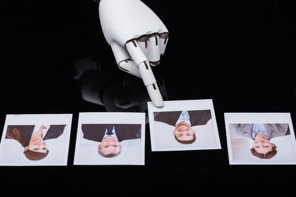 Decisión de aplicación por robot