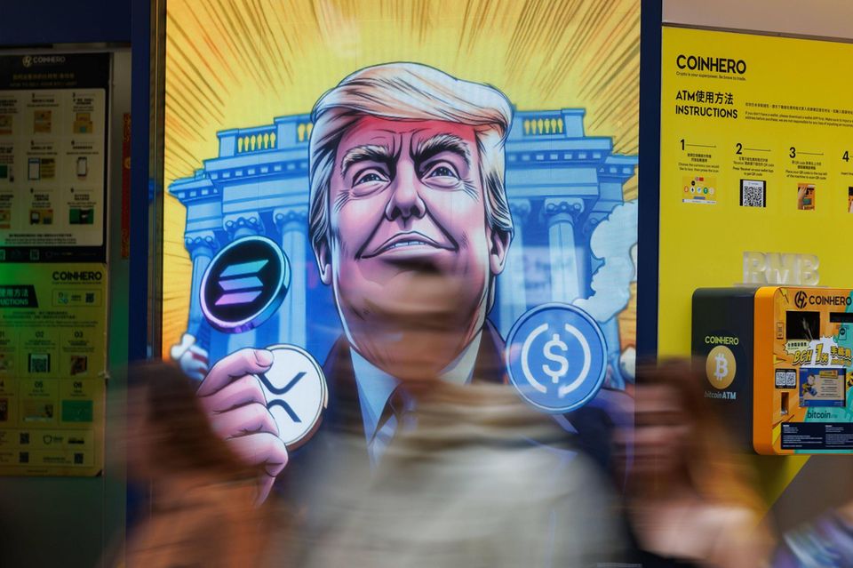 US-Präsident Donald Trump geriert sich gern als Krypto-Präsident – bereichert sich aber auch persönlich an der Szene