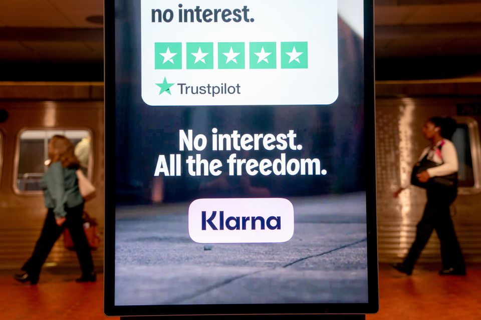 Klarna-Werbung in Washington D.C.