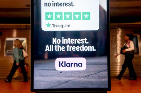 Klarna-Werbung in Washington D.C.