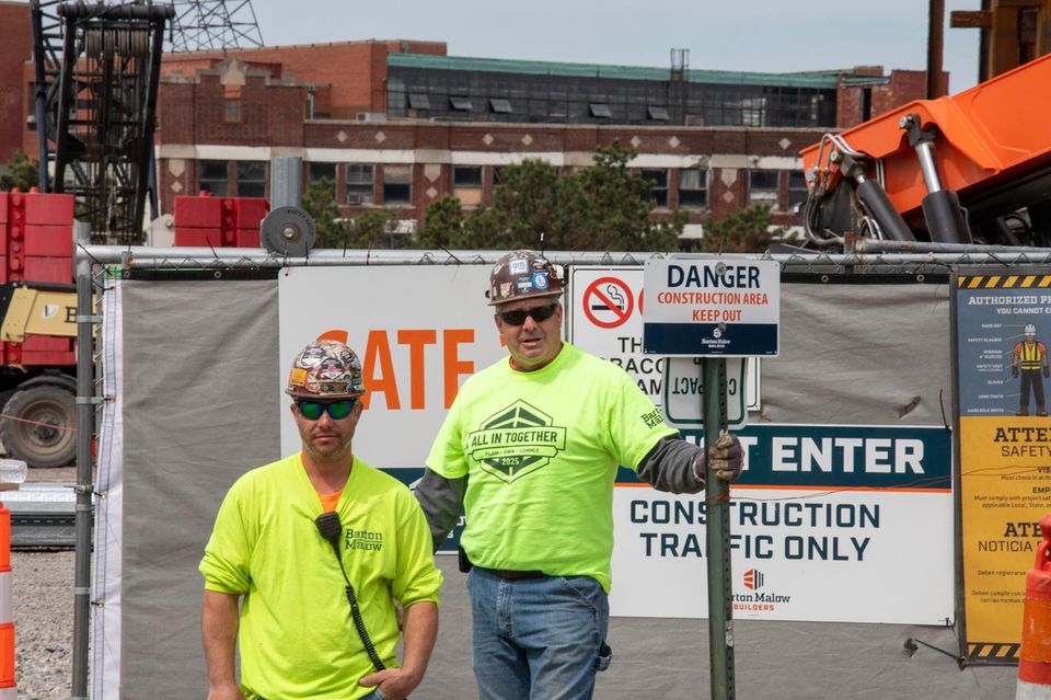 Baustelle in den USA.