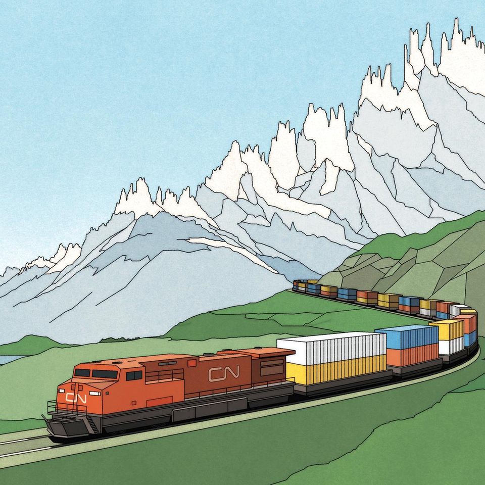 Eine Zuglinie ist teuer – aber auch sehr lukrativ: Canadian National Railway zählt 2025 zu den 50 Aktien fürs Leben.