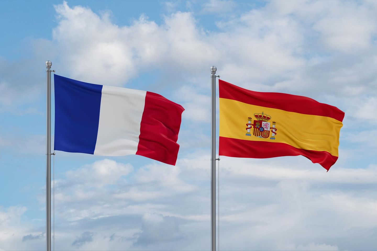 Frankreich und Spanien entwickeln sich unterschiedlich bei ihrer Schuldenlast
