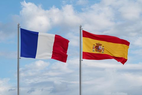 Frankreich und Spanien entwickeln sich unterschiedlich bei ihrer Schuldenlast