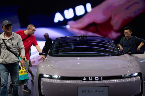 Shanghai Auto Show 2025 Audi E5 Sportback