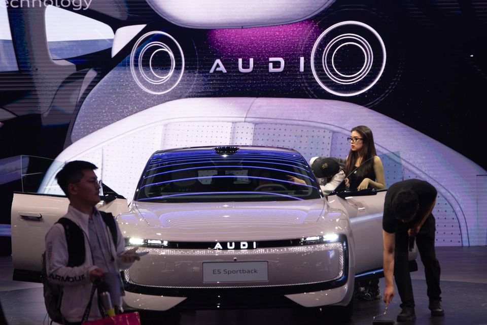 Audi-Stand auf der Shanghai Auto Show