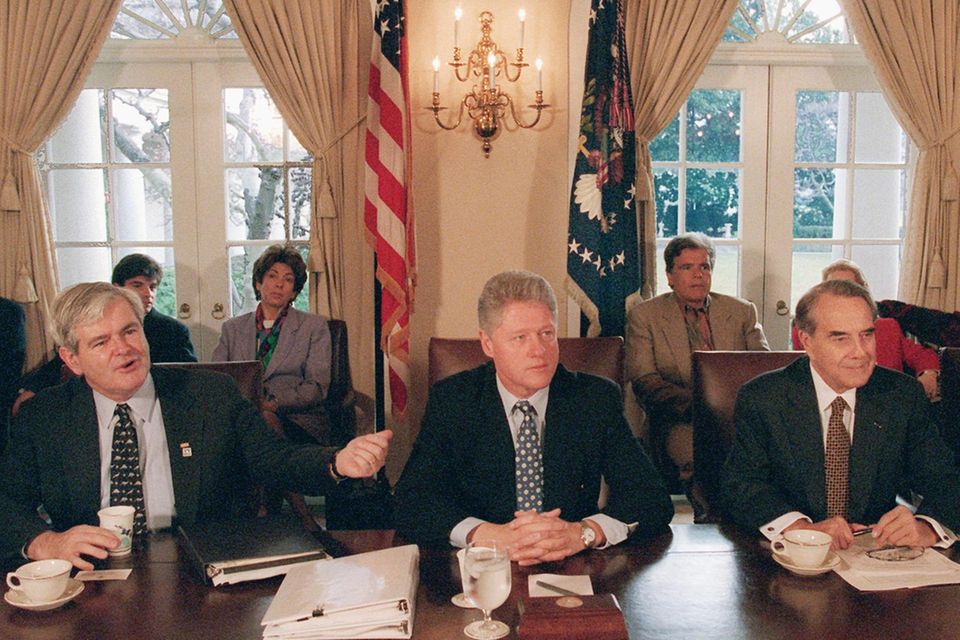 Bill Clinton verhandelt mit Republikanern über ein Ende des Shutdowns