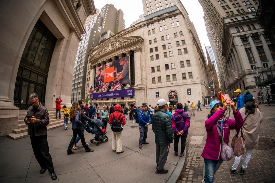 Etsy geht an die Technologiebörse Nasdaq in New York