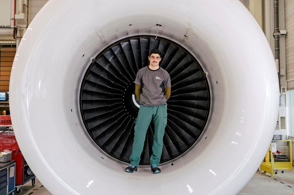 Bosch Selo steht in einem Triebwerk