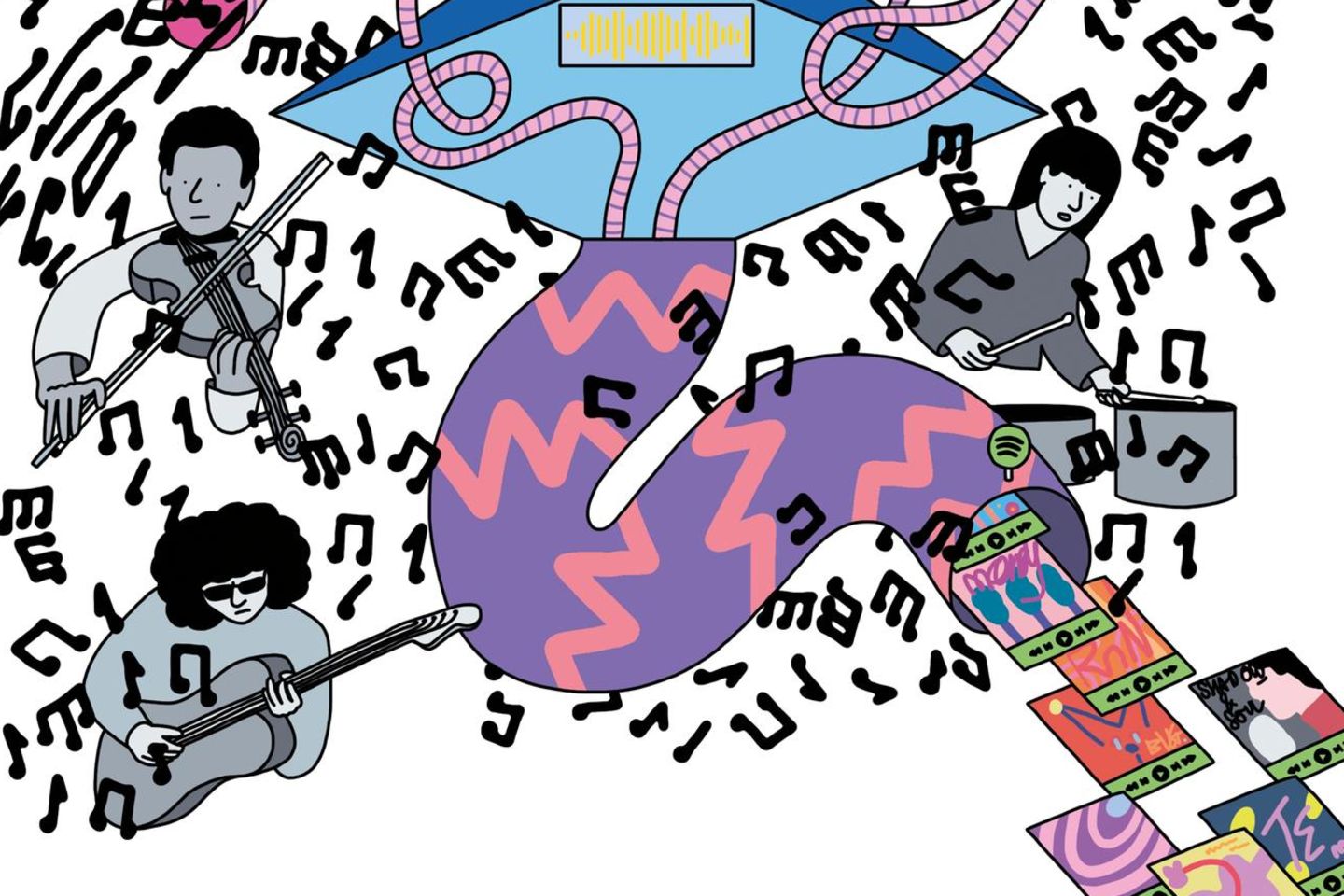 Früher brauchte man menschliche Musiker, heute reicht ein KI-Tool für brauchbare Musik