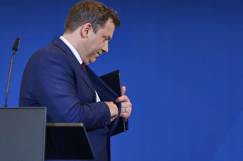 Finanzminister Lars Klingbeil (SPD) stellt die Steuerschätzung vor