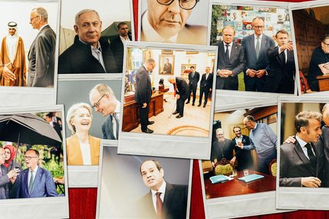Merz mit verschiedenen PolitikerInnen Merz mit verschiedenen PolitikerInnen
