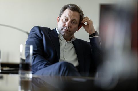 Vizekanzler, Finanzminister und SPD-Co-Parteichef Lars Klingbeil