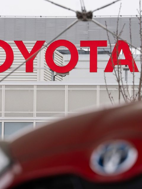 Toyota-Schriftzug im tschechischen Kolin