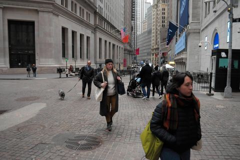 Investment-Bankerin Wall Street