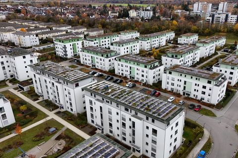 Wohnsiedlung in Unterhaching bei München