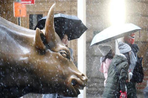 Bulle nahe der Wall Street
