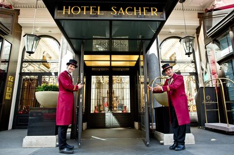 Auch das Hotel Sacher in Wien gehört zu den „101 besten Hotels“ in der DACH-Region, es wurde gar zum „Over All Winner“ für Österreich erklärt.
