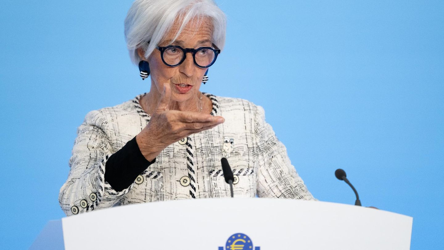 EZB-Zinsentscheid: Lagarde: „Wir werden die Inflation zähmen“