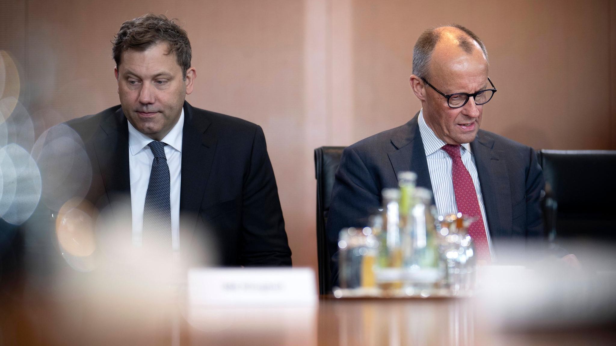 Lars Klingbeil und Friedrich Merz